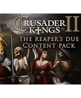 Crusader Kings II - The Reaper's Due Content Pack DLC Steam Key OTHER